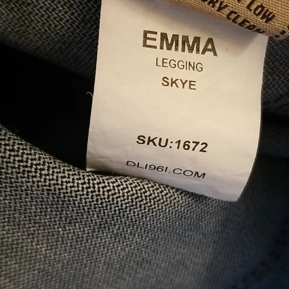 DL1961 // emma legging denim jeans skye nwt - Picture 9 of 13